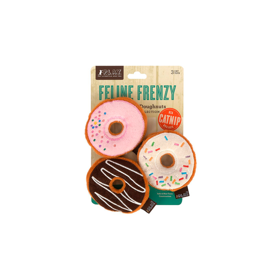 Play juguete feline frenzy kitty kreme donuts, , large image number null